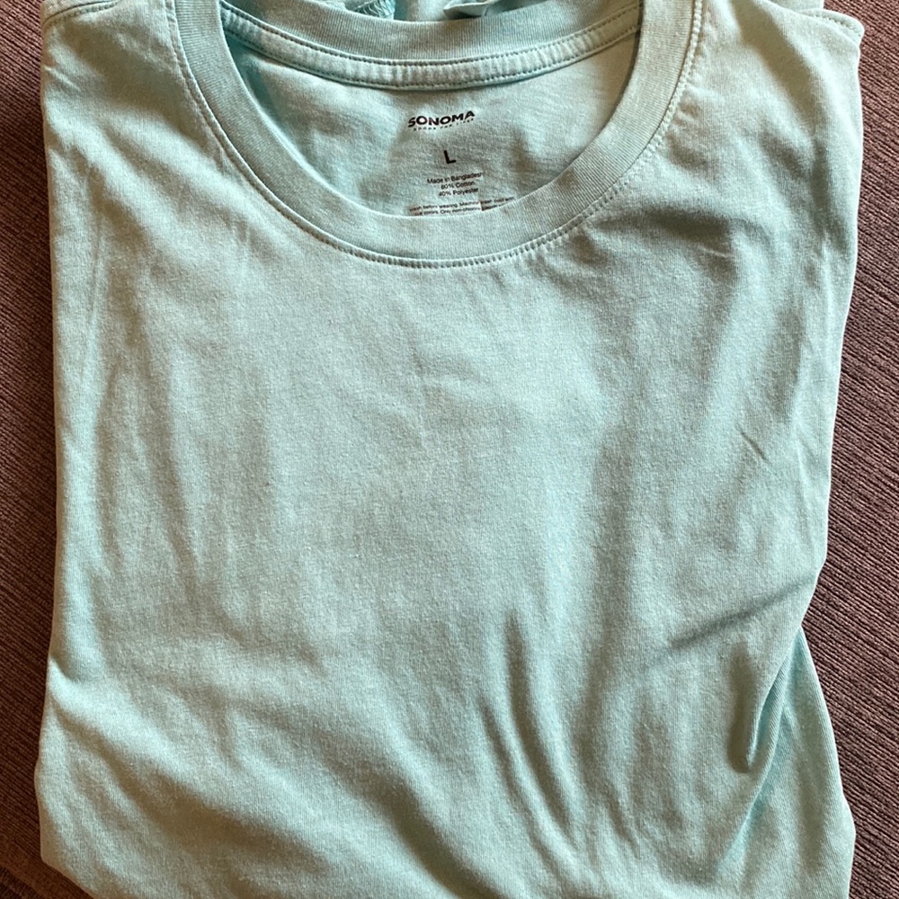 Sonoma green tee size L men’s